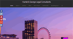 Desktop Screenshot of harriet-george.com